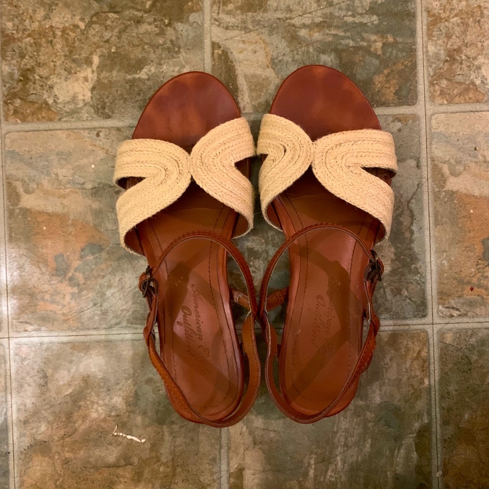 American eagle espadrilles sandals